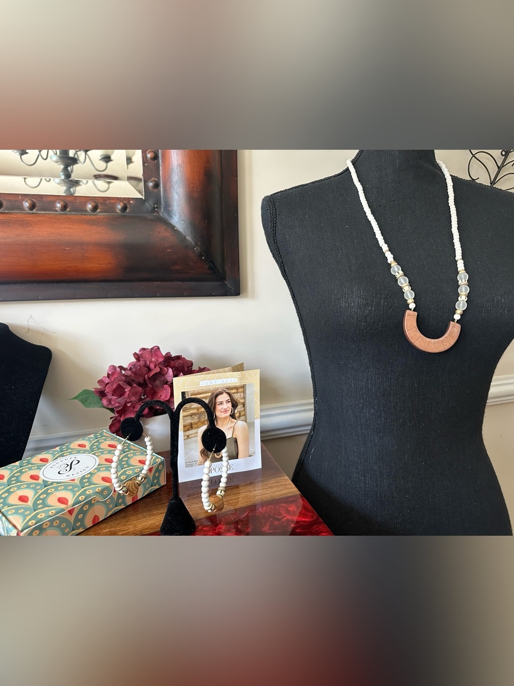 Plunder Design Posse June 2020 Set: Necklace & Earrings NIB